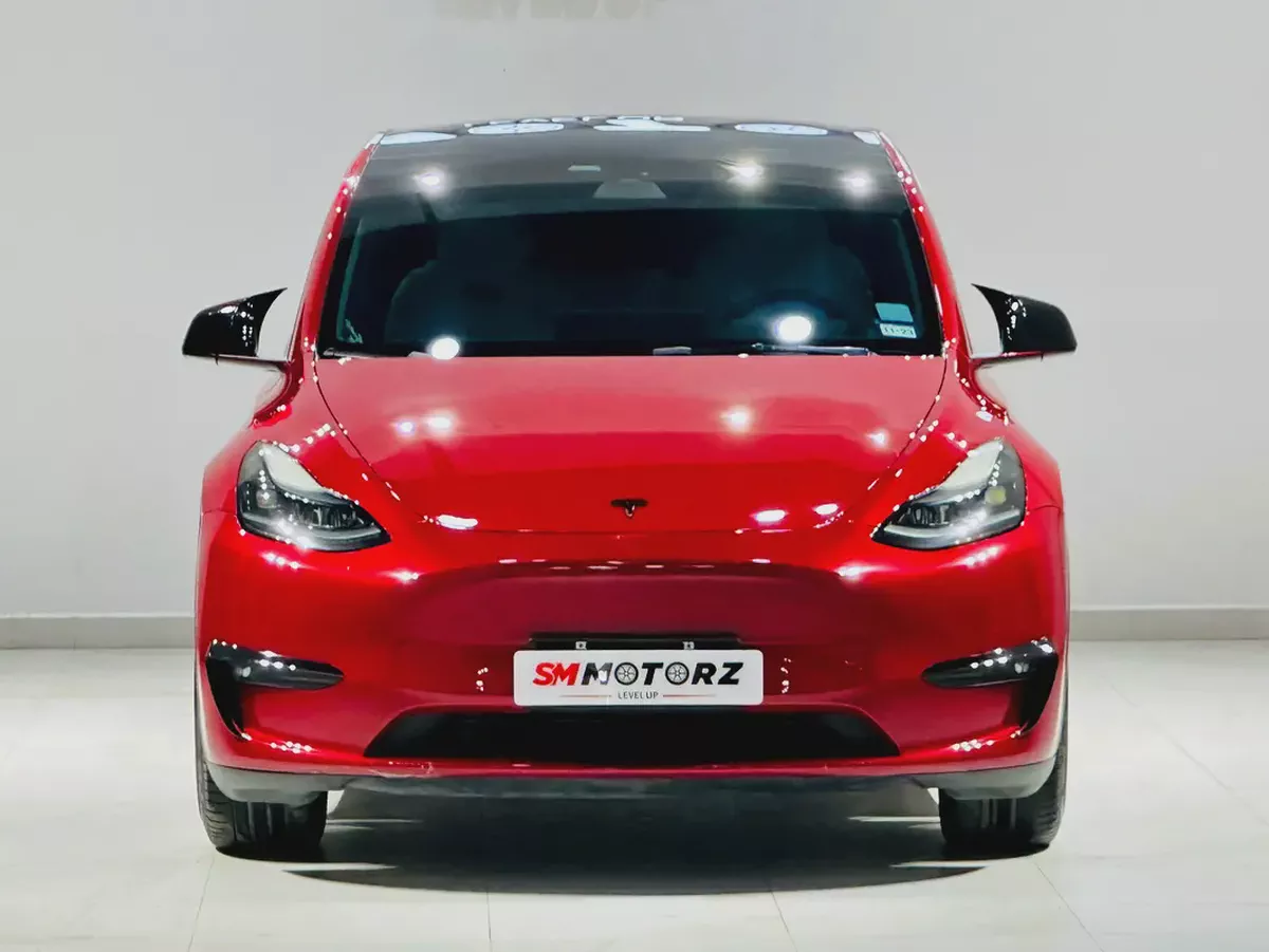 TESLA MODEL Y 2023 LONG RANGE WITH EXTRA ACCESSORIES GCC MAP INSTALL-3-3