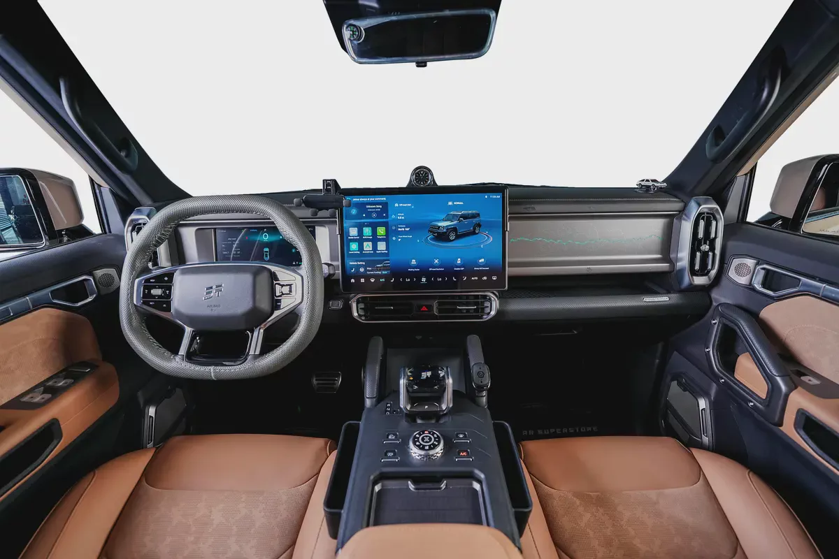 Jetour T2-XWD-Luxury plus-Full Options-low Mileage-GCC-warranty till 2035-service package till 2028-9-9