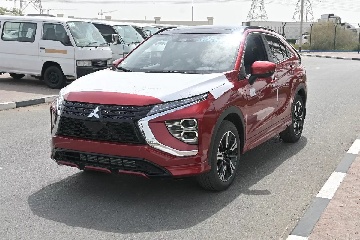 2026 Mitsubishi Eclipse Cross – Red SUV with Black Interior
