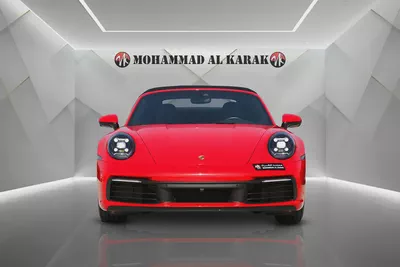 PORSCHE CARRERA 911 CABRIOLET -2022 - GCC - FULLY LOADED - ORIGINAL PAINT - AMAZING CONDITION-0