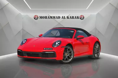 PORSCHE CARRERA 911 CABRIOLET -2022 - GCC - FULLY LOADED - ORIGINAL PAINT - AMAZING CONDITION-1