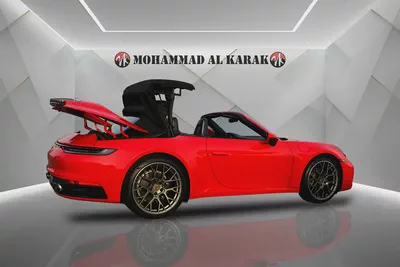 PORSCHE CARRERA 911 CABRIOLET -2022 - GCC - FULLY LOADED - ORIGINAL PAINT - AMAZING CONDITION-6
