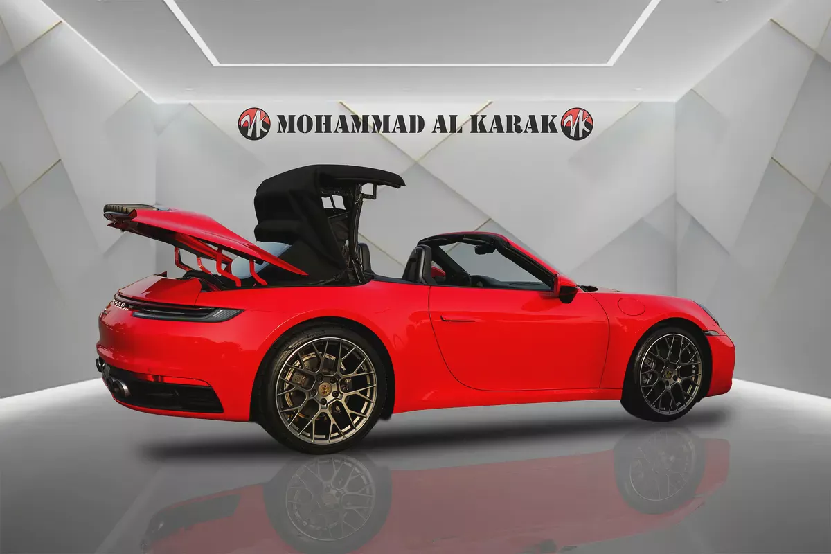 PORSCHE CARRERA 911 CABRIOLET -2022 - GCC - FULLY LOADED - ORIGINAL PAINT - AMAZING CONDITION-6-6