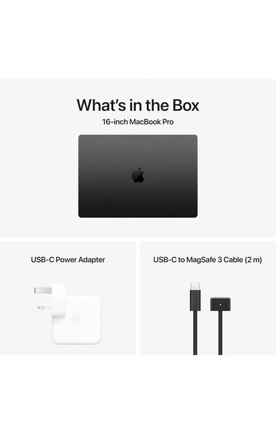 Apple 2024 MacBook Pro (16-inch, Apple M4 Max chip with 14‑core CPU and 32‑core GPU, 36GB Unified Memory, 1TB) - Space Black Brand New With 3 Years Apple Care Warranty -0