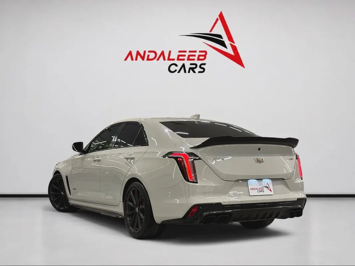 AED 3,360 P.M | 0% DOWN PAYMENT | CADILLAC CT4-V BLACKWING | 3.6L TWIN-TURBO V6 – 472 HP | FULL ALGH