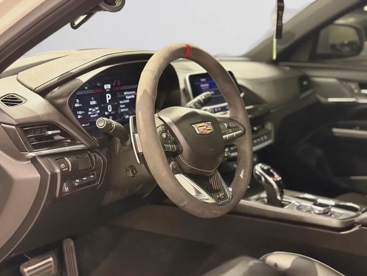 AED 3,360 P.M | 0% DOWN PAYMENT | CADILLAC CT4-V BLACKWING | 3.6L TWIN-TURBO V6 – 472 HP | FULL ALGH