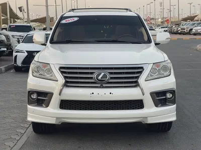 لكزس LX570 ابيضLexus LX 570 Sport 2015 | GCC Specs | Pristine Condition-0