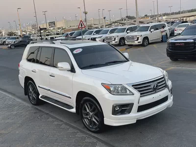 لكزس LX570 ابيضLexus LX 570 Sport 2015 | GCC Specs | Pristine Condition-8