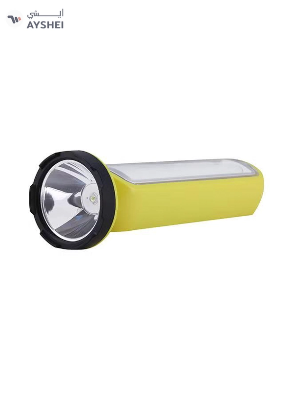 GEEPAS Rechargeable LED Torch With Emergency Lanter Assorted Colour