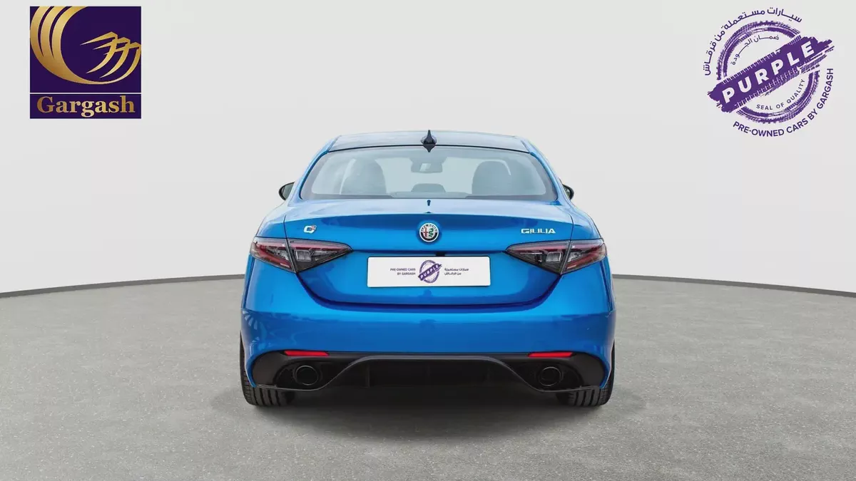 AED 1,992/ Month | Alfa Romeo | Giulia Veloce MCA | 2024 | Gargash Warranty and Service-4-4