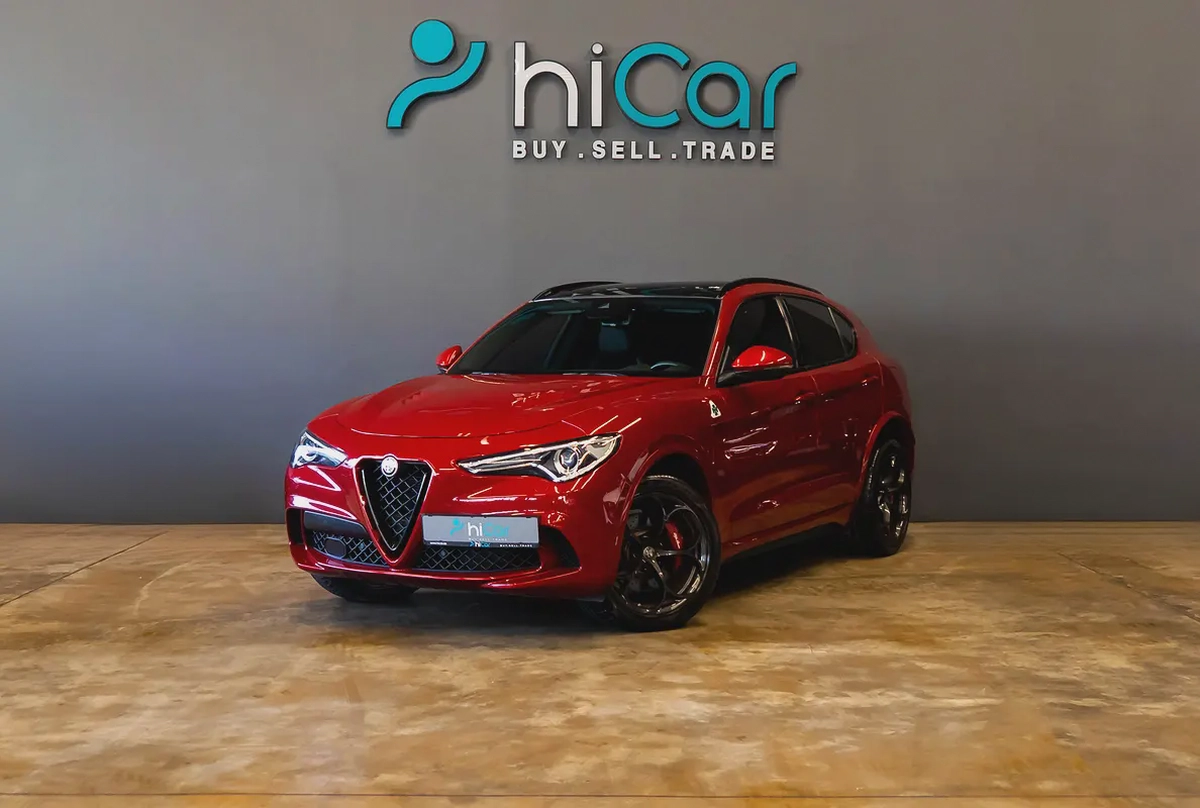 AED 2,874 P.M • 0% Downpayment • Alfa Romeo Stelvio Quadrifoglio • 1 Year Warranty