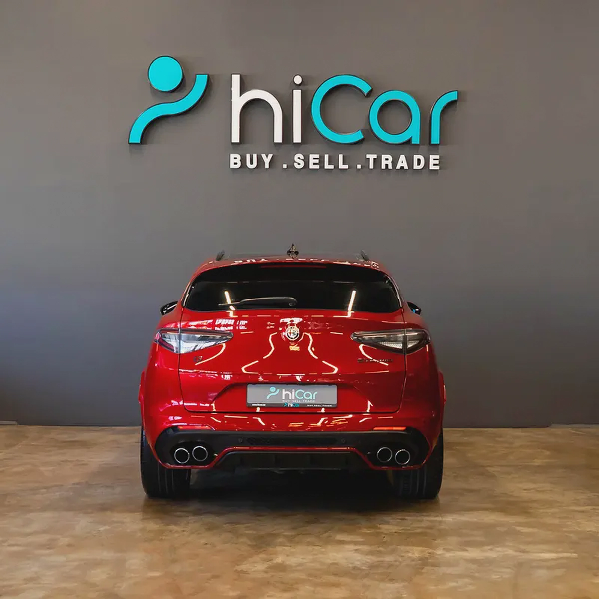 AED 2,874 P.M • 0% Downpayment • Alfa Romeo Stelvio Quadrifoglio • 1 Year Warranty-4-4