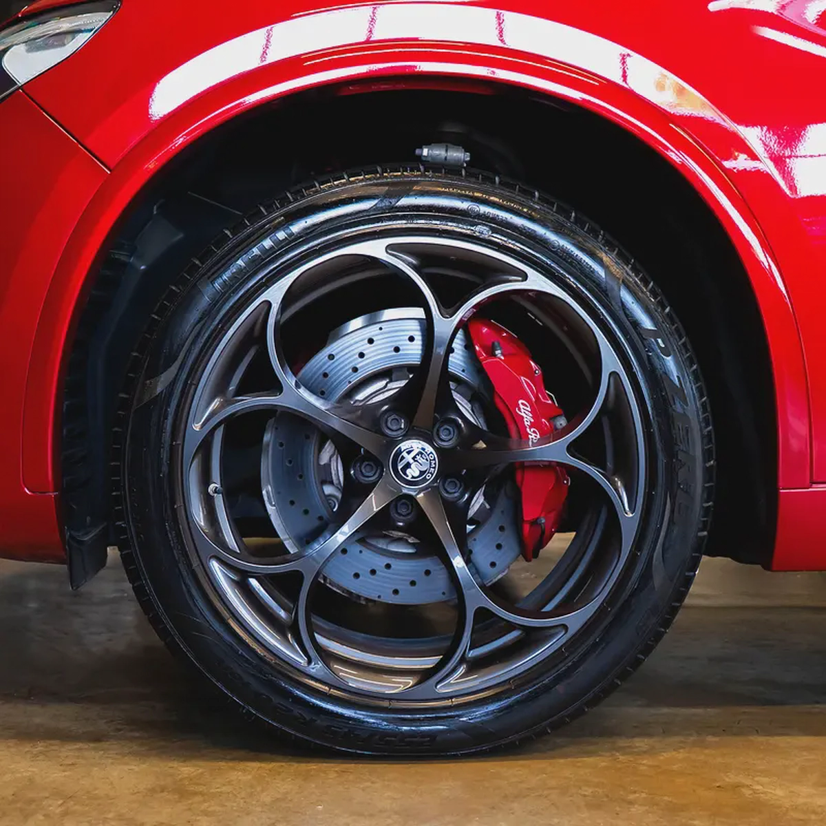 AED 2,874 P.M • 0% Downpayment • Alfa Romeo Stelvio Quadrifoglio • 1 Year Warranty-7-7