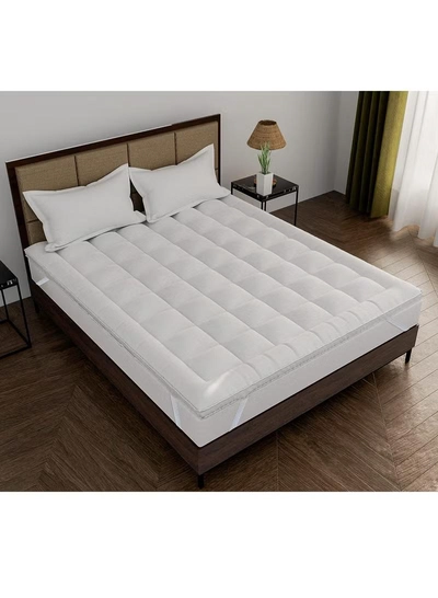 DubaiGallery Medicated Microfiber Soft Mattress Protector Topper for Bed King Size Padding for Bedroom-3