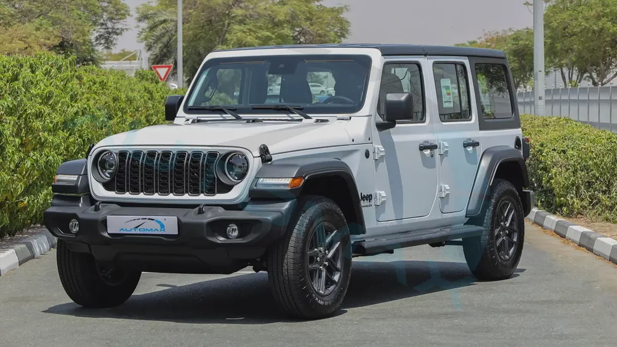 2025 JEEP WRANGLER UNLIMITED SPORT S I4 GCC 0Km With 3 Years Or 60K Km Warranty At Official Dealer-1-1