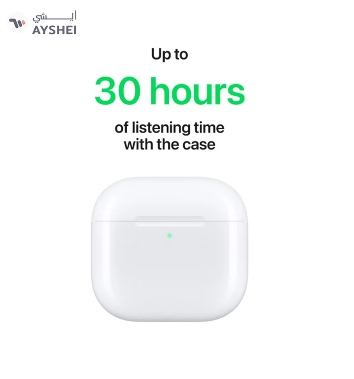 Apple AirPods 4 Wireless Earbuds, Bluetooth Headphones, Personalized Spatial Audio, Sweat and Water Resistant-1-1