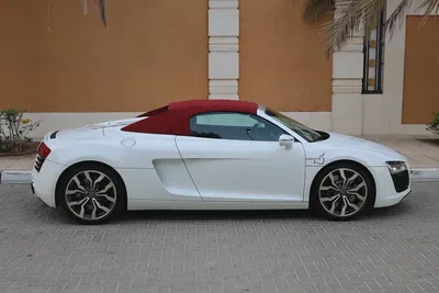 (2016) AUDI- R8 SPYDER -45000KM-GCC SPECS- PERFECT CONDITION-4