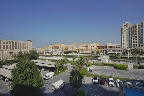 Palm Views West: Stunning Studio with Annual Rent of 95k