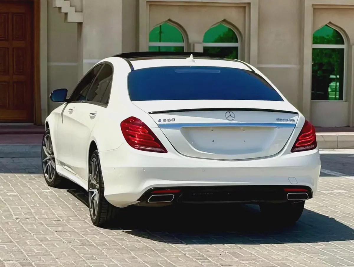 مرسيدس بنز S550 فل اوبشن 4 فصوص موديل 2015-9-9