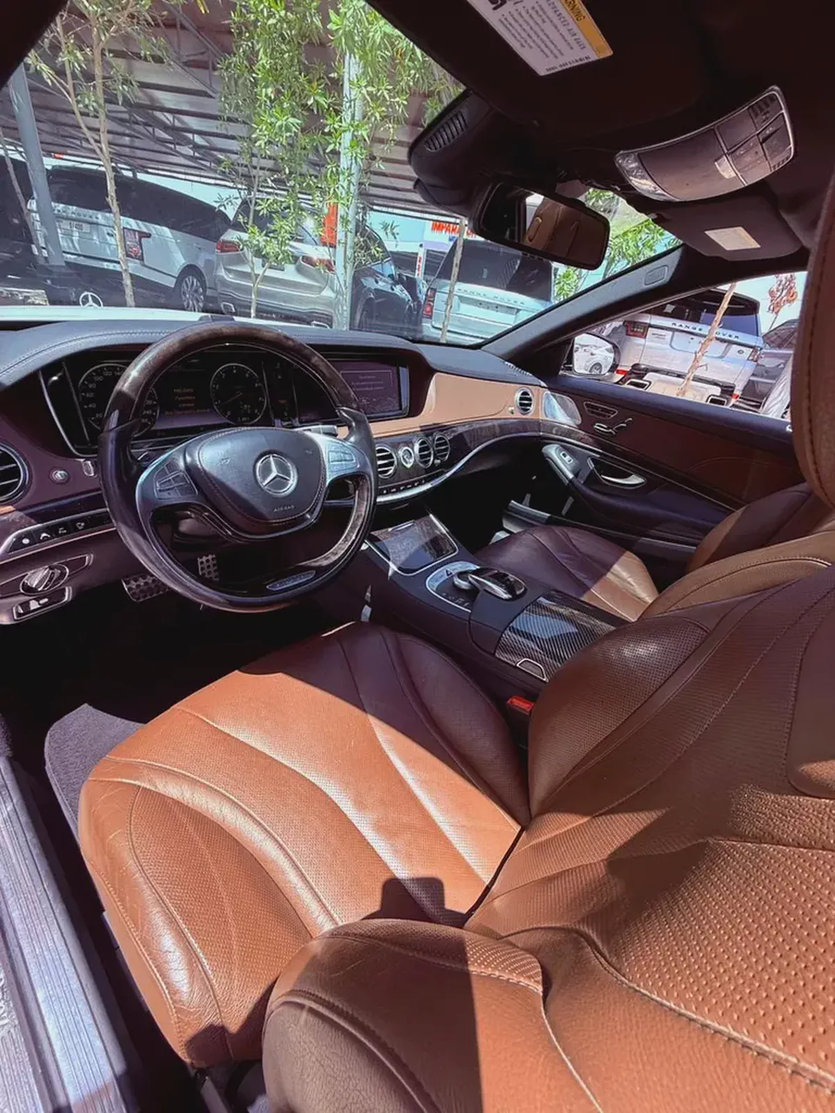 مرسيدس بنز S550 فل اوبشن 4 فصوص موديل 2015-4-4