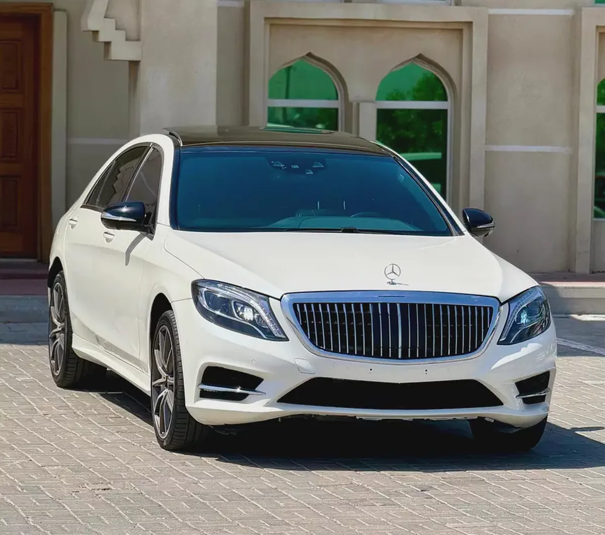 مرسيدس بنز S550 فل اوبشن 4 فصوص موديل 2015-7-7