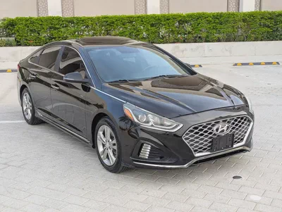 Hyundai Sonata Sport 2018 - American Specs Premium Condition With Sunroof and Navigation-2