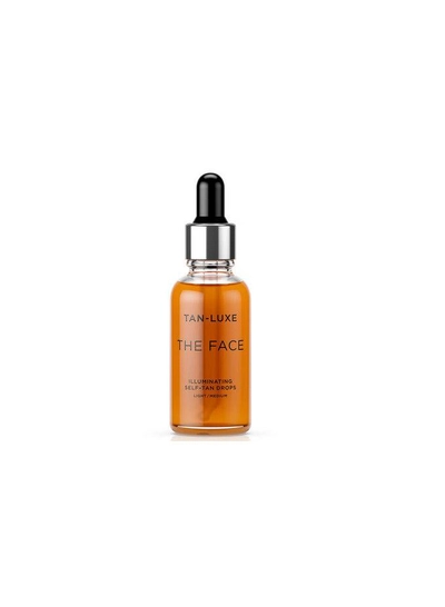 Tan-Luxe The Face Illuminating Self-Tan Drops 30ml - Light/Medium-0