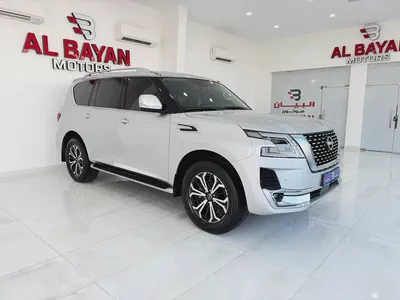 نيسان باترول تيتانيوم LE فضي / زعفراني 2023 (المسعود)-0