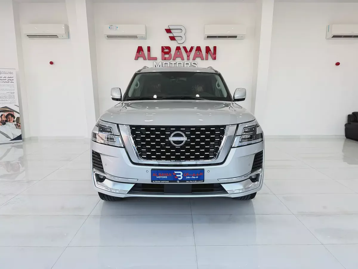 نيسان باترول تيتانيوم LE فضي / زعفراني 2023 (المسعود)-4-4