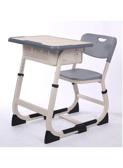 DubaiGallery One School Table and Chair with Cheap Price High Quality High School Furniture and School Table and Chair Store with Adjustable Height-2