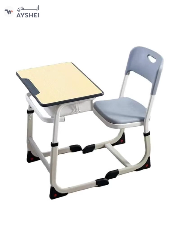 DubaiGallery One School Table and Chair with Cheap Price High Quality High School Furniture and School Table and Chair Store with Adjustable Height