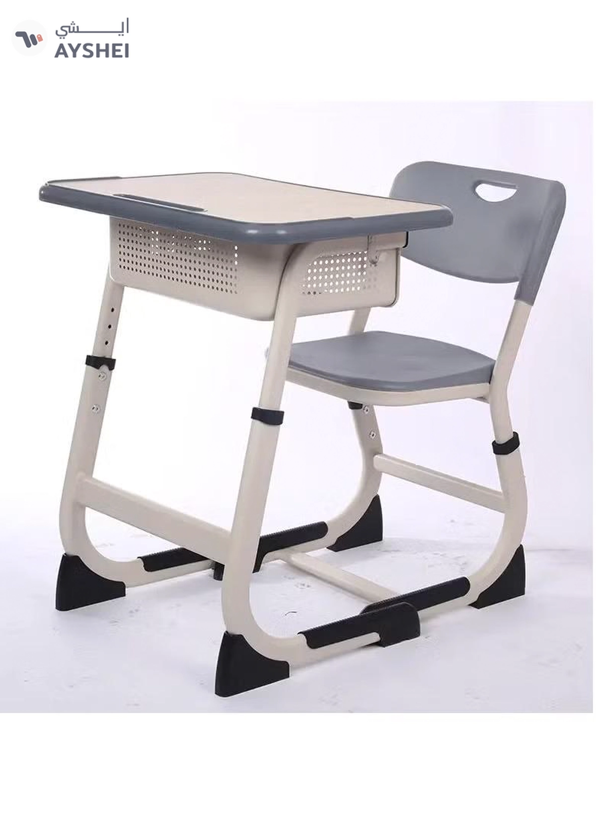 DubaiGallery One School Table and Chair with Cheap Price High Quality High School Furniture and School Table and Chair Store with Adjustable Height-2-2
