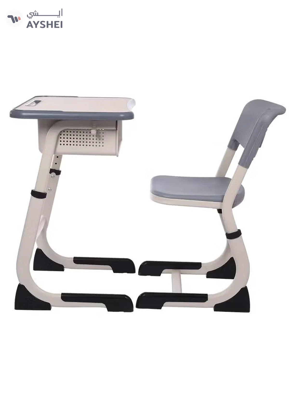 DubaiGallery One School Table and Chair with Cheap Price High Quality High School Furniture and School Table and Chair Store with Adjustable Height-1-1