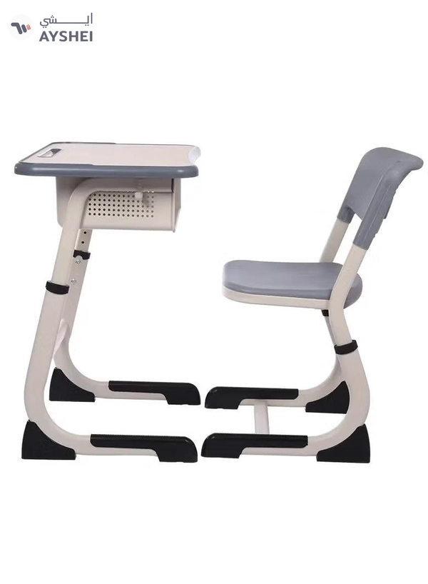 DubaiGallery One School Table and Chair with Cheap Price High Quality High School Furniture and School Table and Chair Store with Adjustable Height