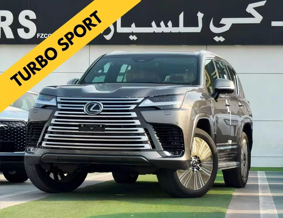 Lexus LX600 SIGNATURE TURBO SPORT || 3.5L PETROL V6 | RADAR | REAR ENTERTAINMENT SCREEN | LETAHER / SUNROOF (CODE # L6TSO)
