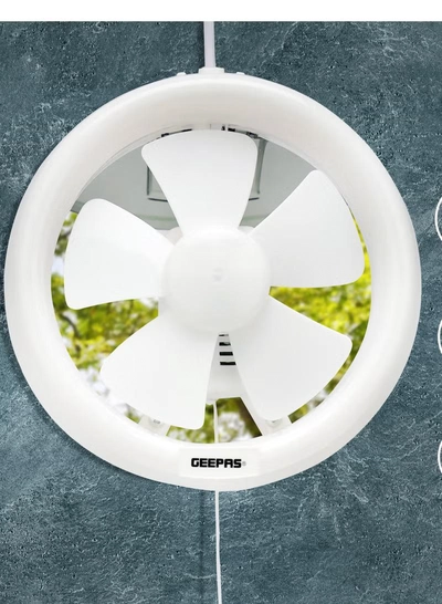 GEEPAS Exhaust Fan With Long Life Powerful Motor Less Noise And Low Energy Consumption 50 W GF21169 White-3