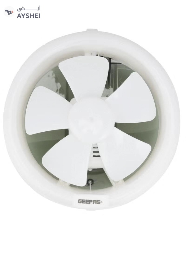 GEEPAS Exhaust Fan With Long Life Powerful Motor Less Noise And Low Energy Consumption 50 W GF21169 White