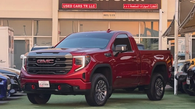 GMC Sierra AT4 V8 5.3L 2022 | GCC Specs | original paint  Excellent Condition | under warranty-2