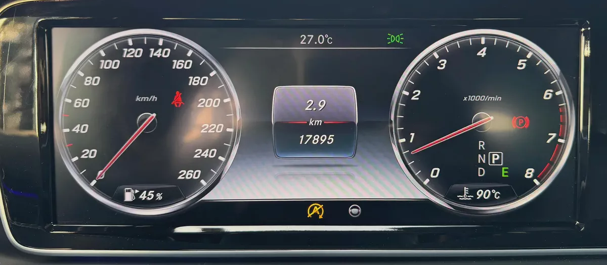 MERCEDES BENZ S550 V8 CONVERTABLE Very Low Kilometer Mint Condition Car-14-14