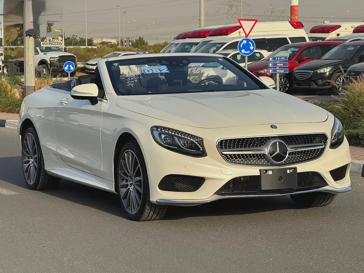MERCEDES BENZ S550 V8 CONVERTABLE Very Low Kilometer Mint Condition Car
