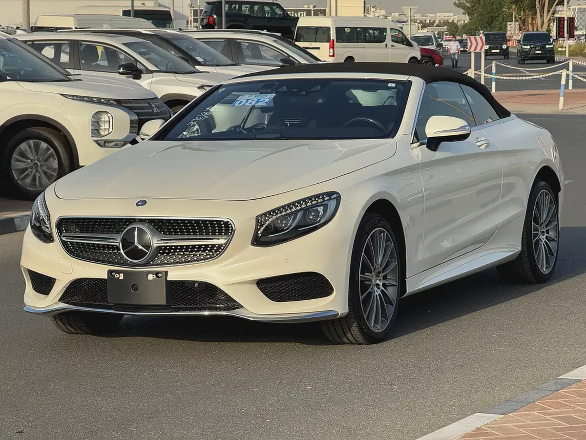 MERCEDES BENZ S550 V8 CONVERTABLE Very Low Kilometer Mint Condition Car-1-1