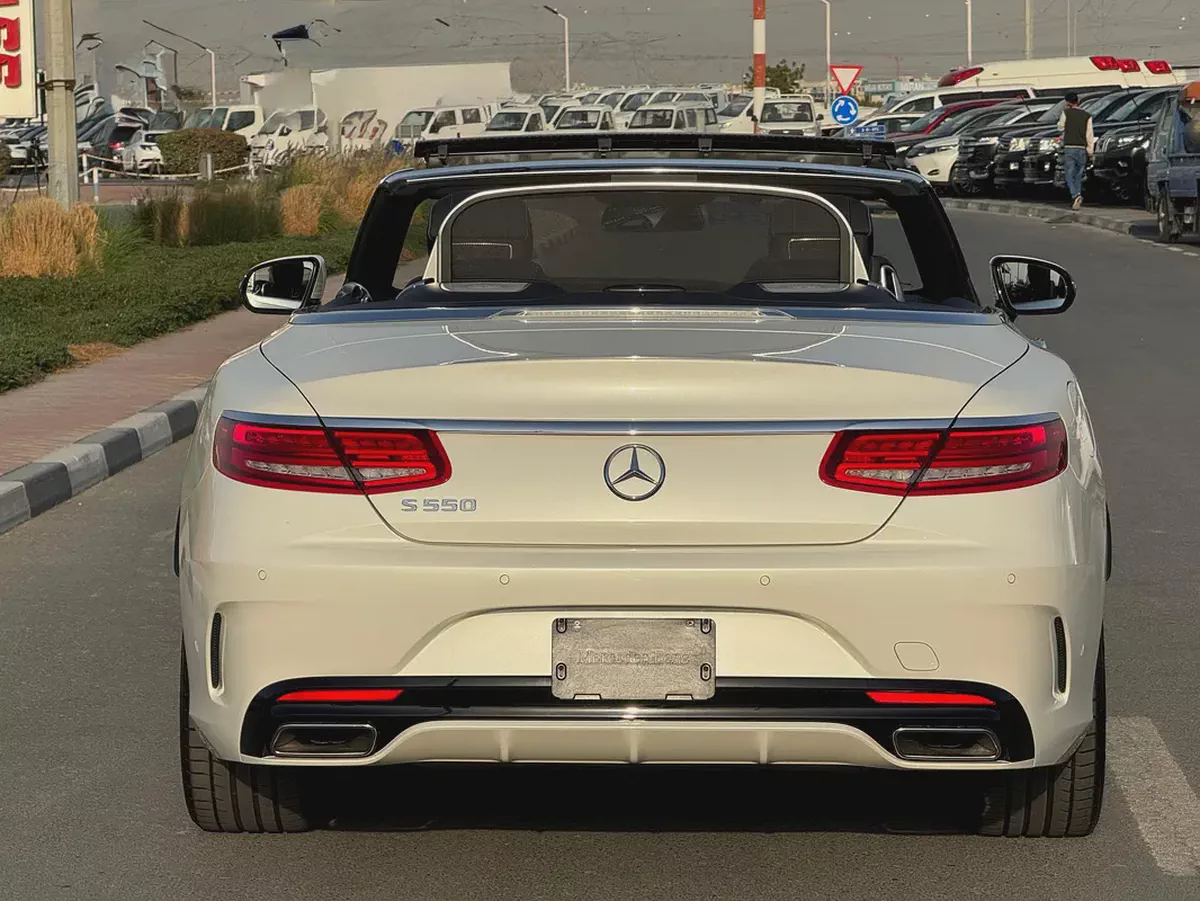 MERCEDES BENZ S550 V8 CONVERTABLE Very Low Kilometer Mint Condition Car-5-5