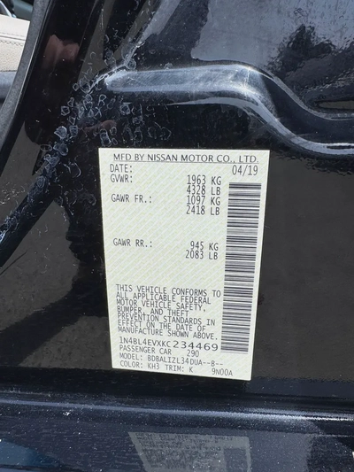 Nissan Altima SL 2019, American Specs - Excellent Condition-15