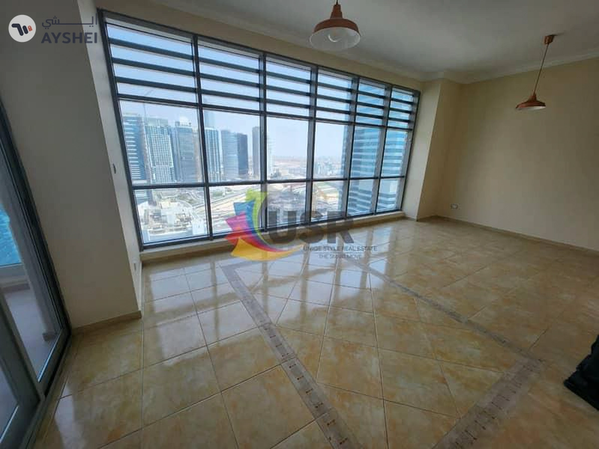 EXCELLENT CHILLER FREE 2BR WITH BALCONY SHEIKH ZAYED VIEW FOR FAMILY 130K-4-4