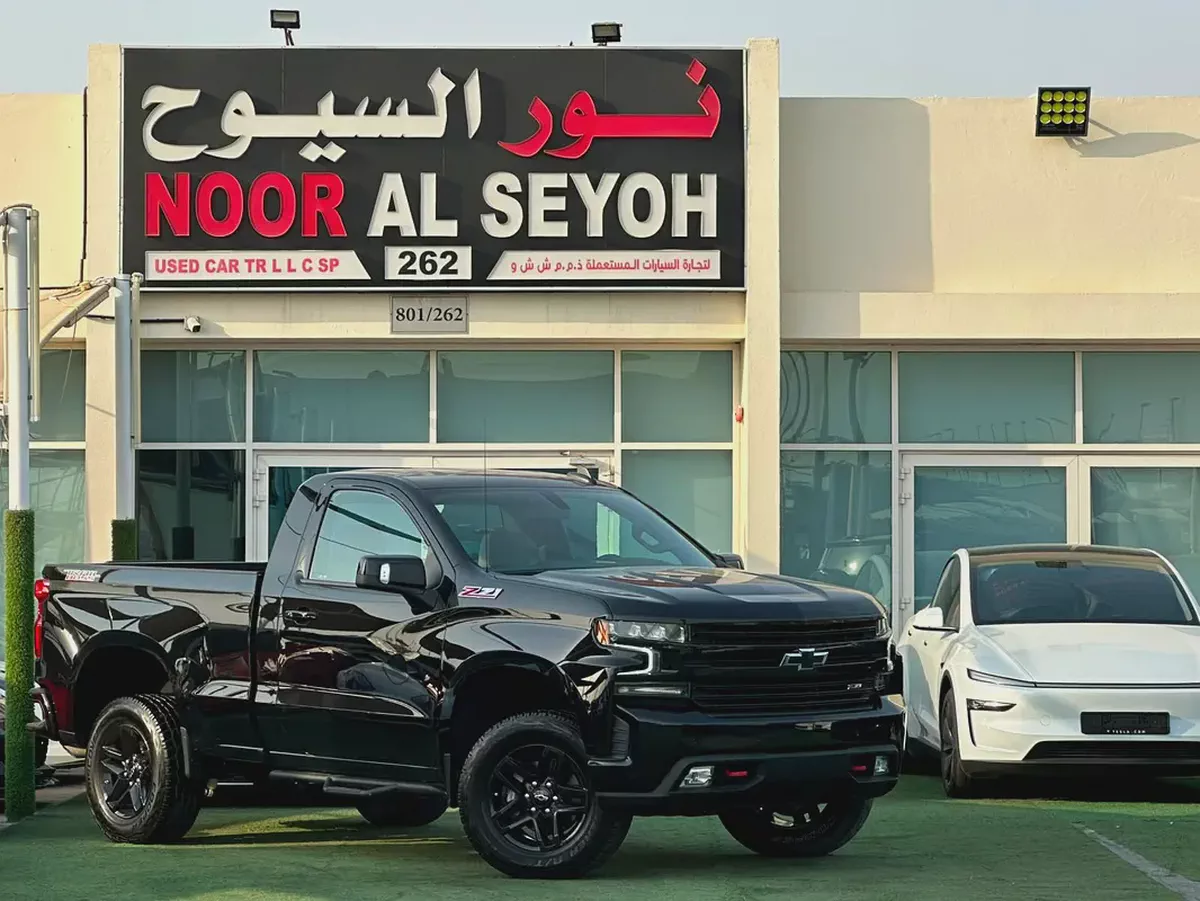 2022 Chevrolet Silverado 1500 LT Trail Boss | GCC Specs ORIGINAL PAINT PERFECT CONDITION FULL SERVI