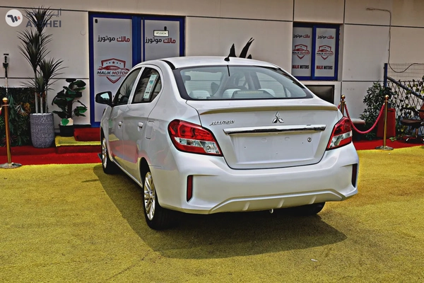 MITSUBISHI ATTRAGE 2022 EMI STARTS  580 AVAILABLE ON ZERO DOWNPAYMENT BANK FINANCE AND CASH