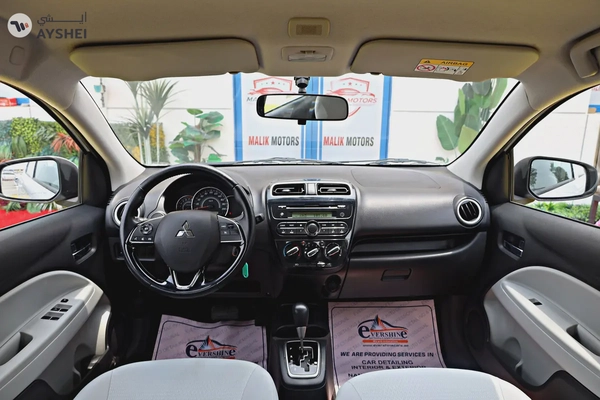 MITSUBISHI ATTRAGE 2022 EMI STARTS  580 AVAILABLE ON ZERO DOWNPAYMENT BANK FINANCE AND CASH