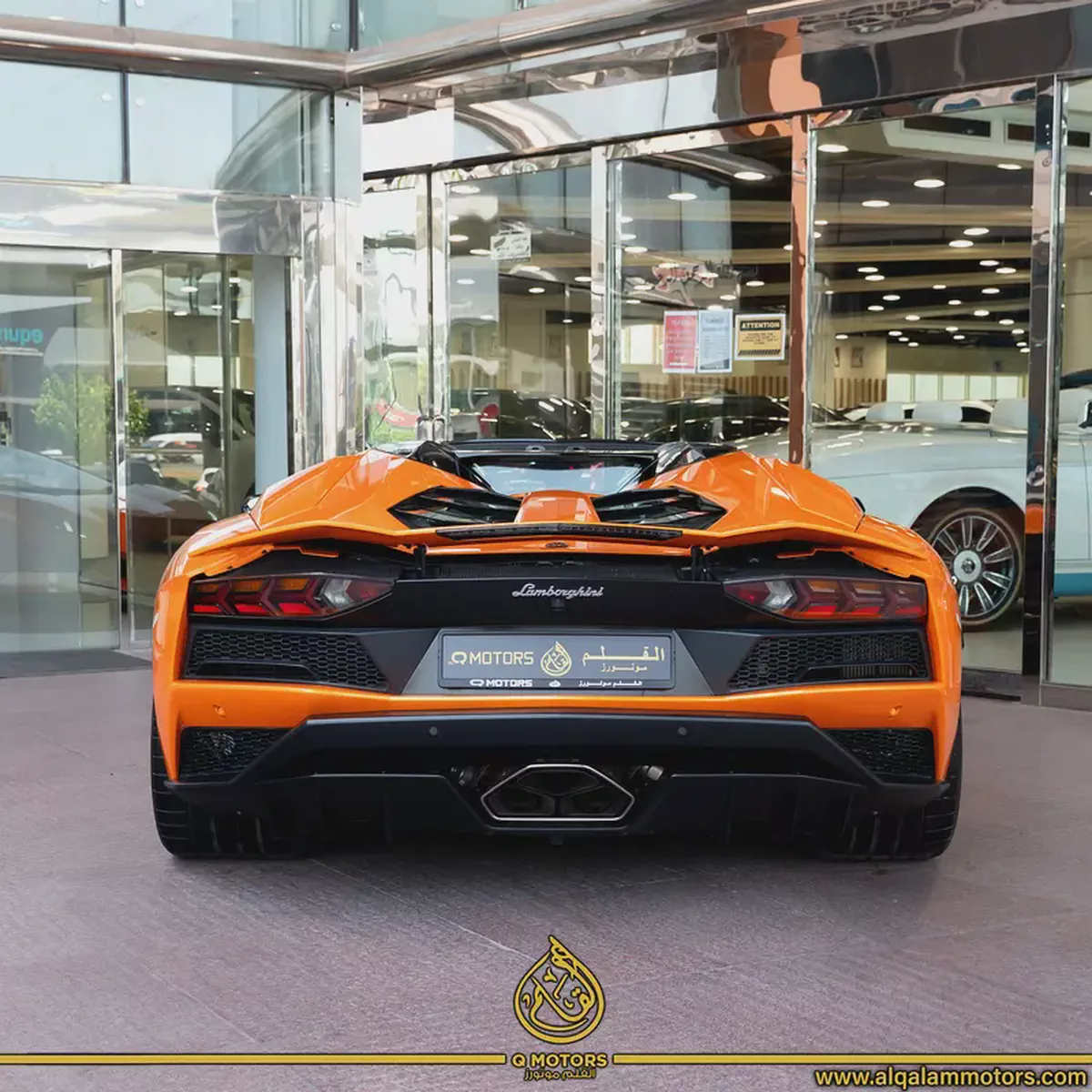 Lamborghini Aventador S Roadster 2020 | GCC Specs | Pristine Condition DONE ONLY 11,000KM-3-3