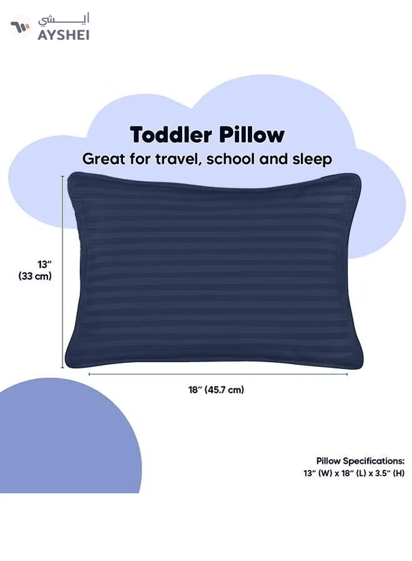 Eworld Toddler Baby Sleeping Pillows, Soft Cotton Blend Cover with Polyester Filling