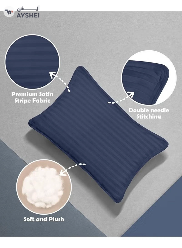 Eworld Toddler Baby Sleeping Pillows, Soft Cotton Blend Cover with Polyester Filling